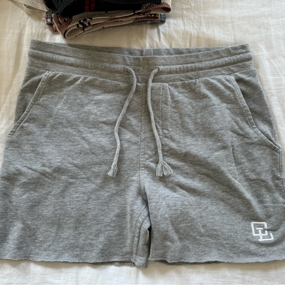 Clifford Lenox Leg Day Shorts, Large, Grey Heather